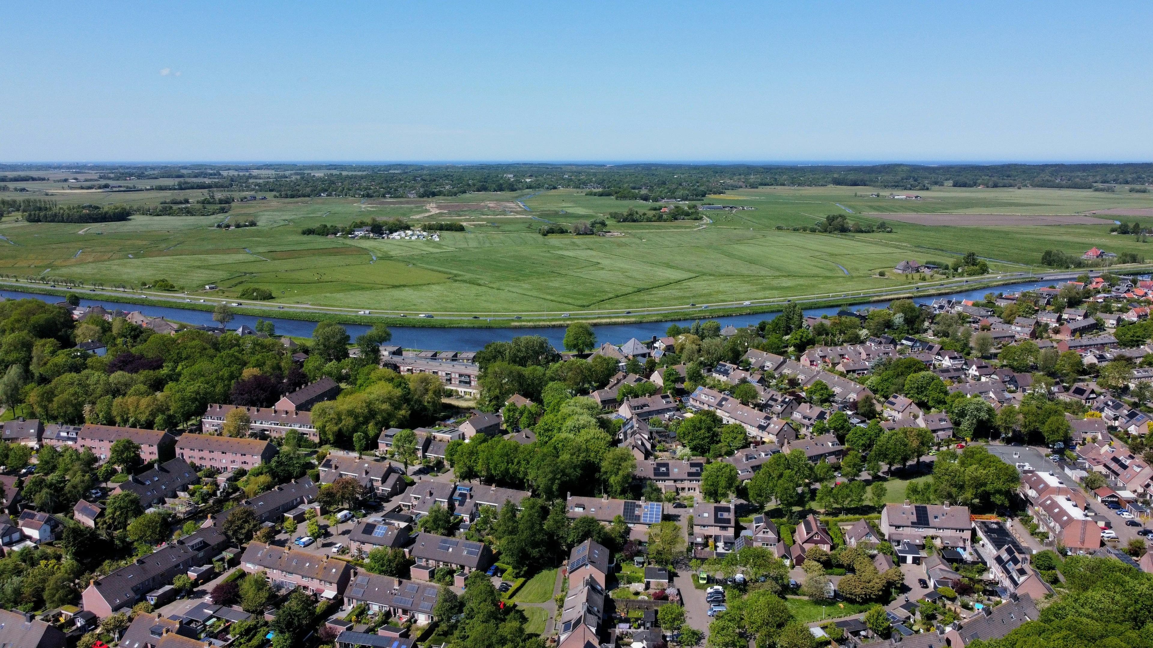 Header achtergrond afbeelding woonwijk